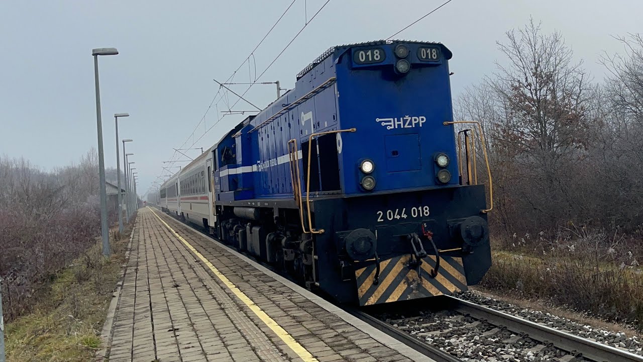 Trains in Desinec // Vlakovi u Desincu 29.12.2025.