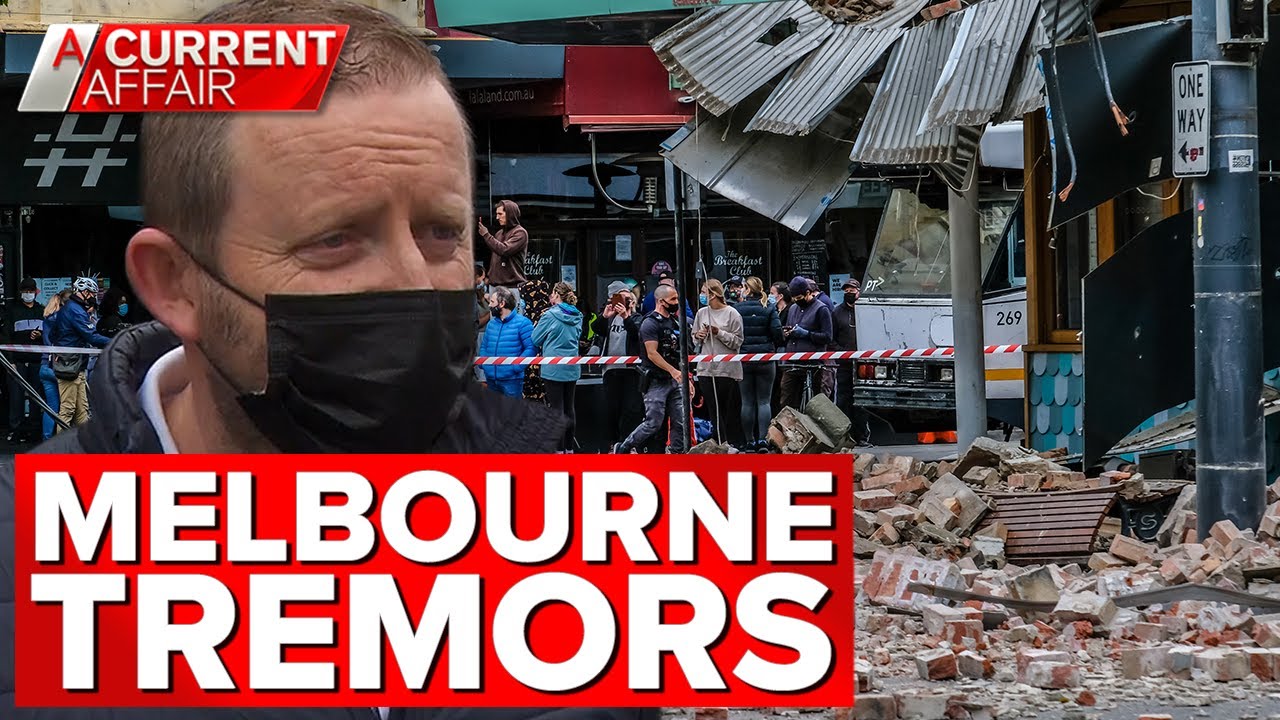Melbourne residents react to terrifying earthquake | A Current Affair