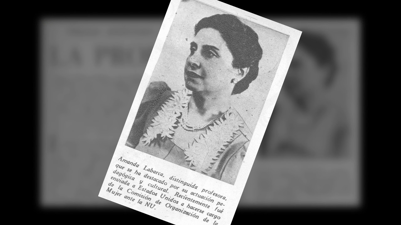 MUJERES Y PARTICIPACI&Oacute;N / Amanda Labarca