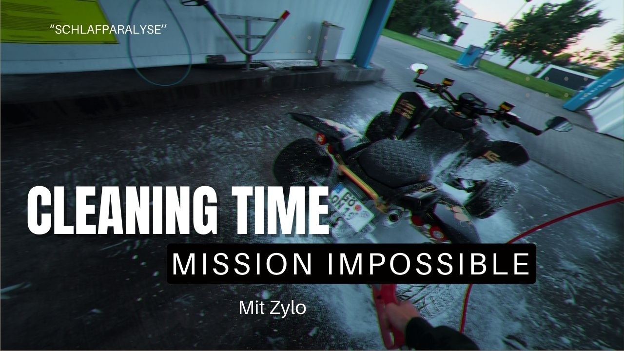 4 Zylinder QUAD WASCHEN + SCHLAFPARALYSE Storys = CHAOS