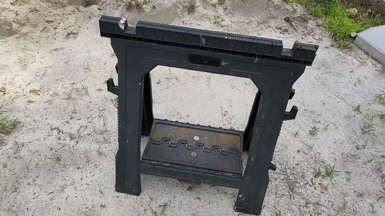 Long term review of Stanley Sawhorses!, Plastic, 1000 Capacity Lb , PK2