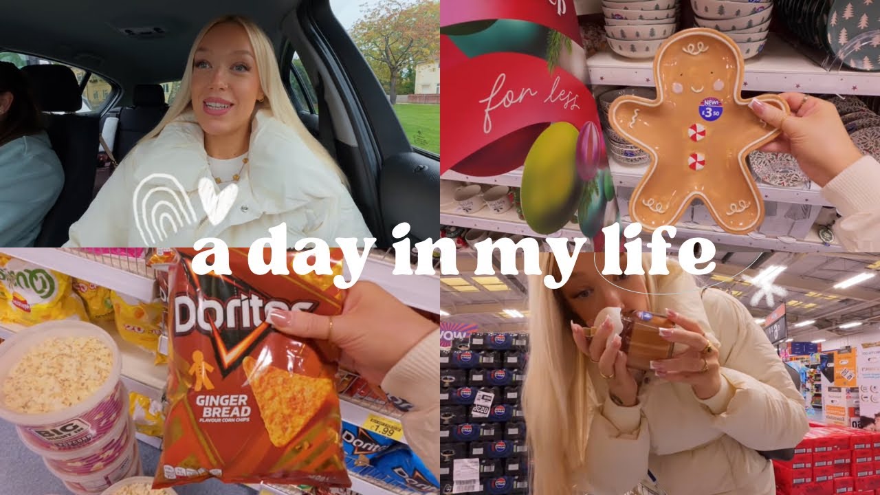 Spend the Day With Me! Cosy Vibes & B&M Trip ❤️ 