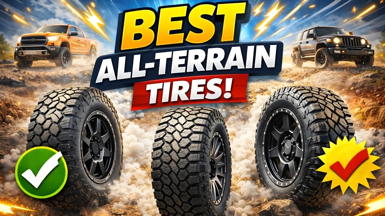 Best All-Terrain Tires 2026 | Rugged SUV & Truck Tires