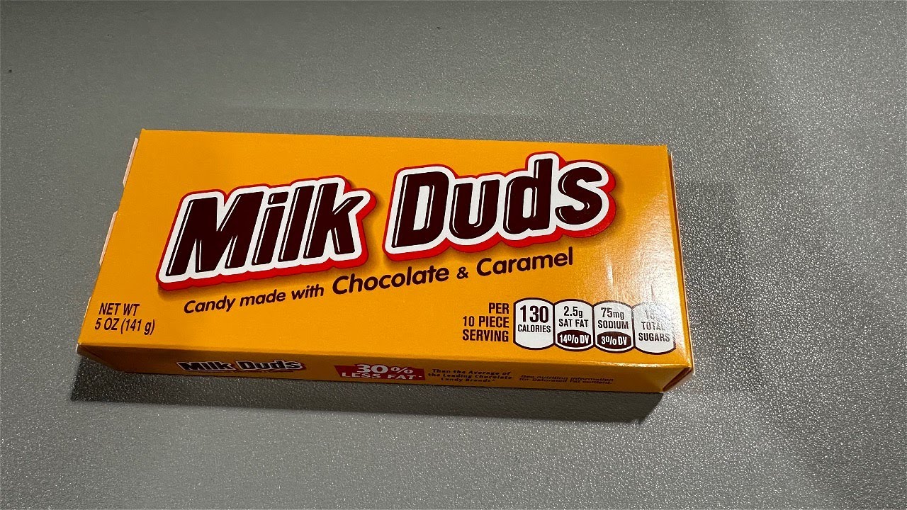 Milk Duds Chocolate and Carmel - Movie Theater Box Candy