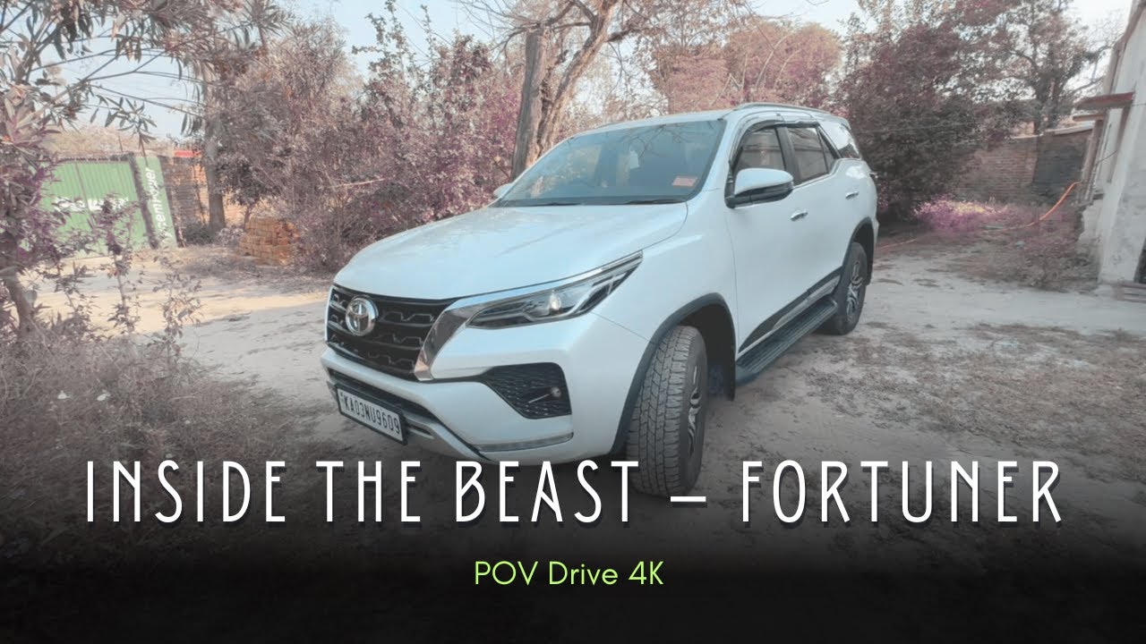 Fortuner POV: This SUV Feels Like a TANK 💪💥