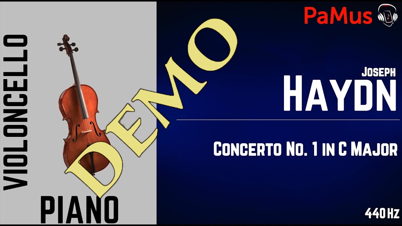 Joseph Haydn: Cello concerto No. 1 in C major - PIANO accompaniment