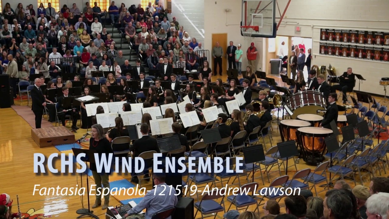 2019 RCHS Wind Ensemble - Fantasia Española  by Andrew Lawson