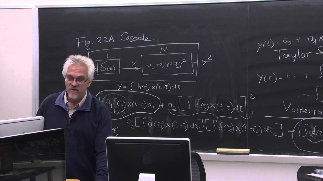 Lecture 14: Volterra Series, Dr. Wim van Drongelen, Modeling and Signal Analysis for Neuroscientists