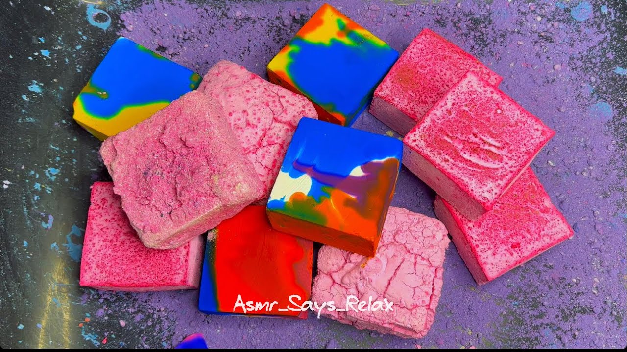 ASMR | Pink Pasted And Tye Dye GC | Glitter Pasted GC