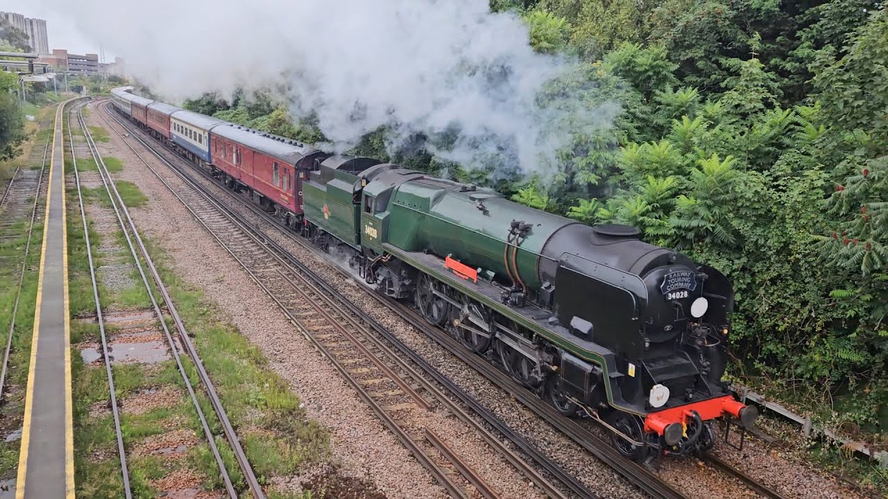 34028 Eddystone 1Z11 Swanage Belle September 10th 2025