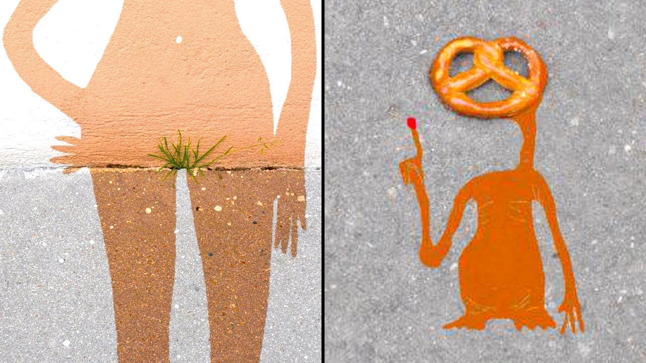 Artes De Rua Incríveis Que Vão Colocar Um Sorriso No Seu Rosto - Parte 2