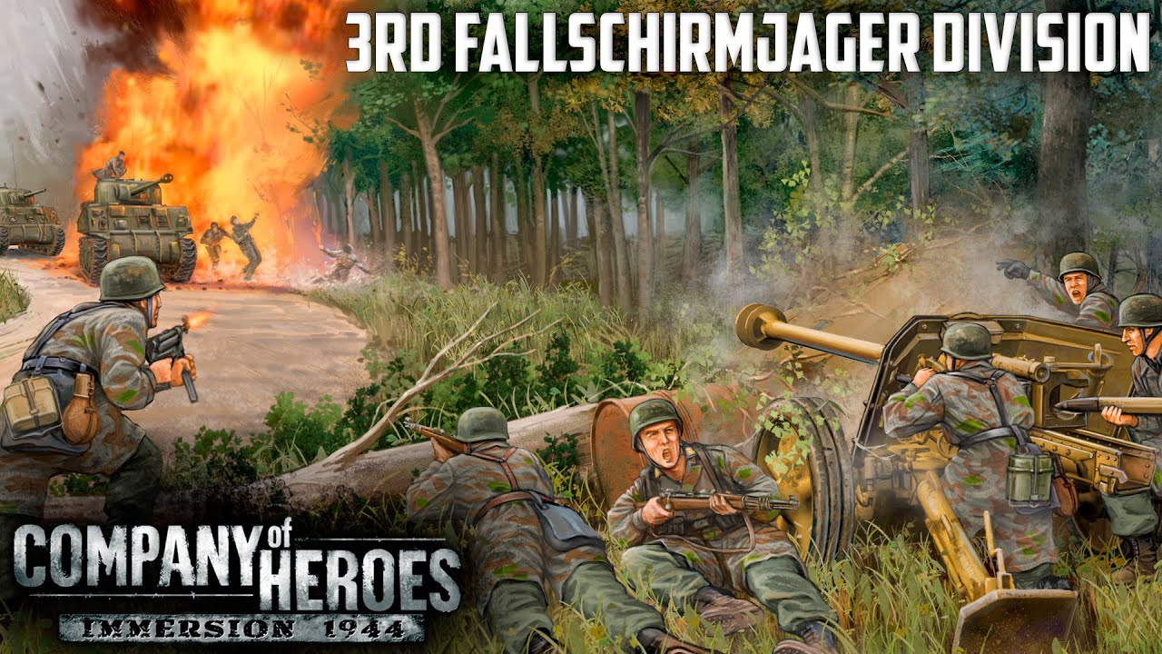 3rd Fallschirmjager Division | Company Of Heroes Immersion Mod Beta 1.5