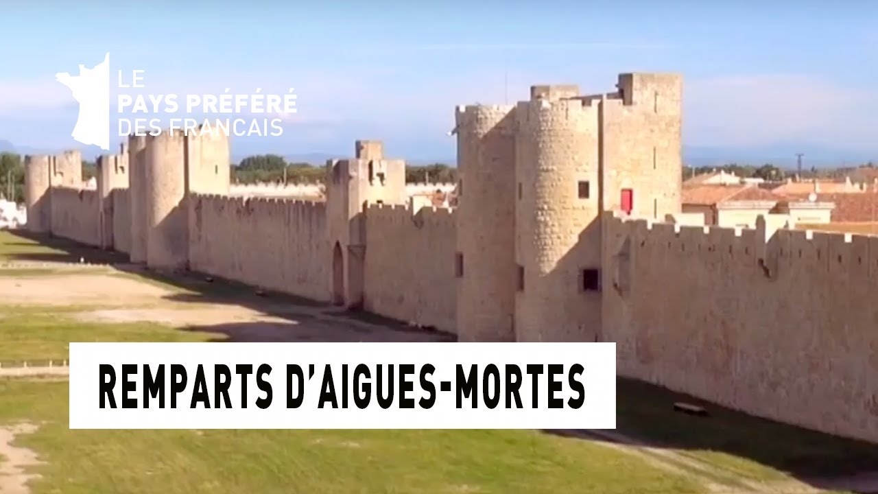 Les remparts d'Aigues-Mortes - Région Languedoc Roussillon - Le Monument Préféré des Français
