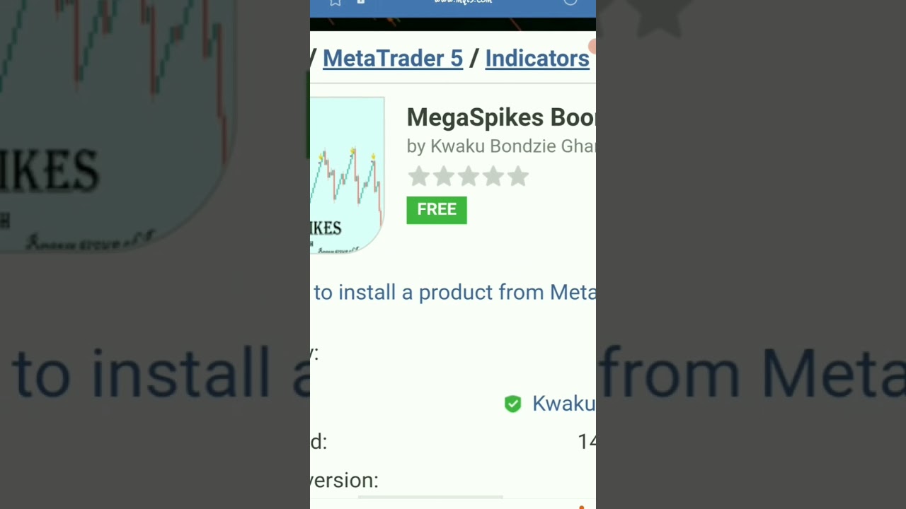 Advanced boom crash indicator || MegaSpikes detector || now available for free.