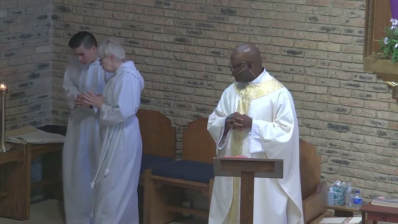 Holy Thursday Mass with foot washing , April14th, 2022