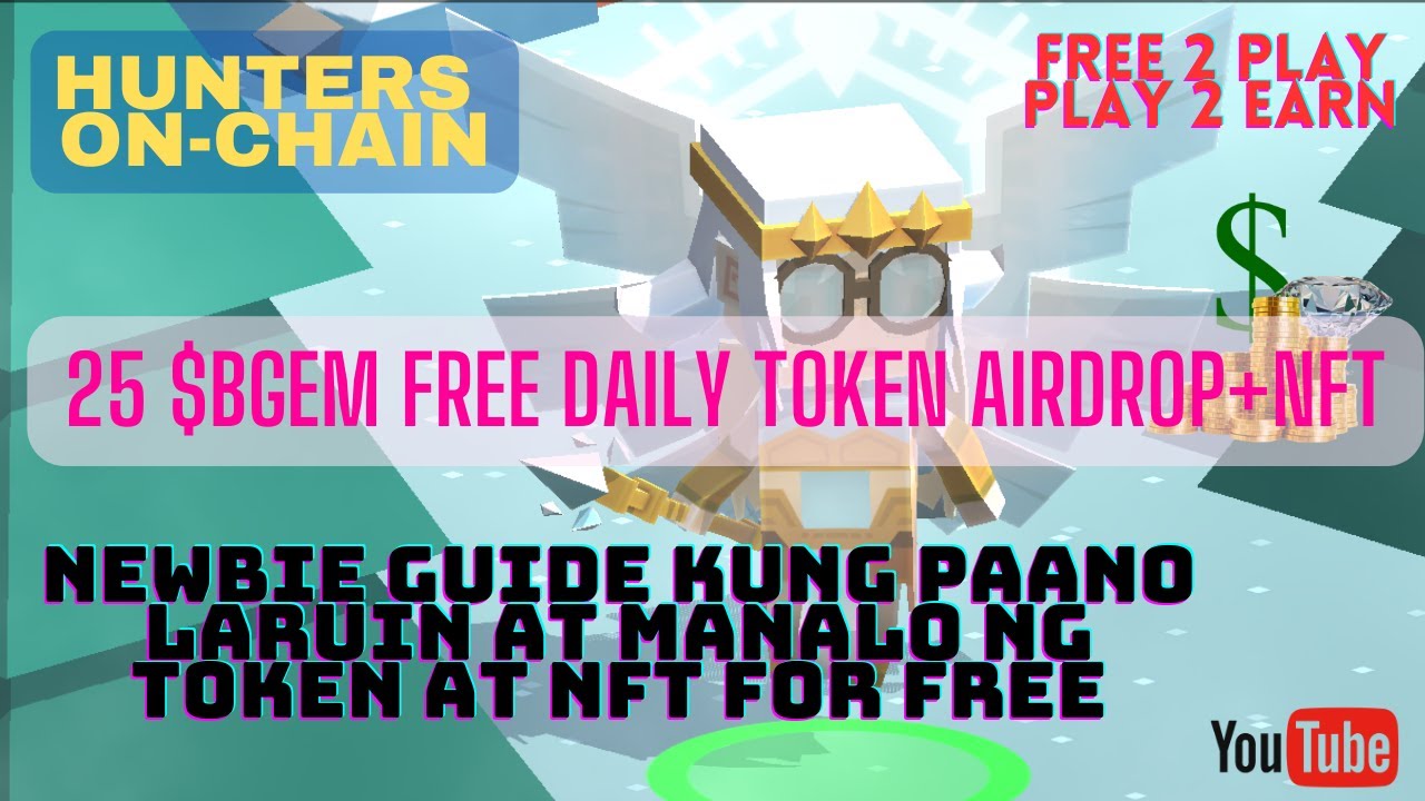 HUNTERS ON CHAIN - FREE TOKEN AIRDROP AND NFT PARA SA LAHAT - NEWBIE GUIDE ON HOW TO PLAY THE EVENT