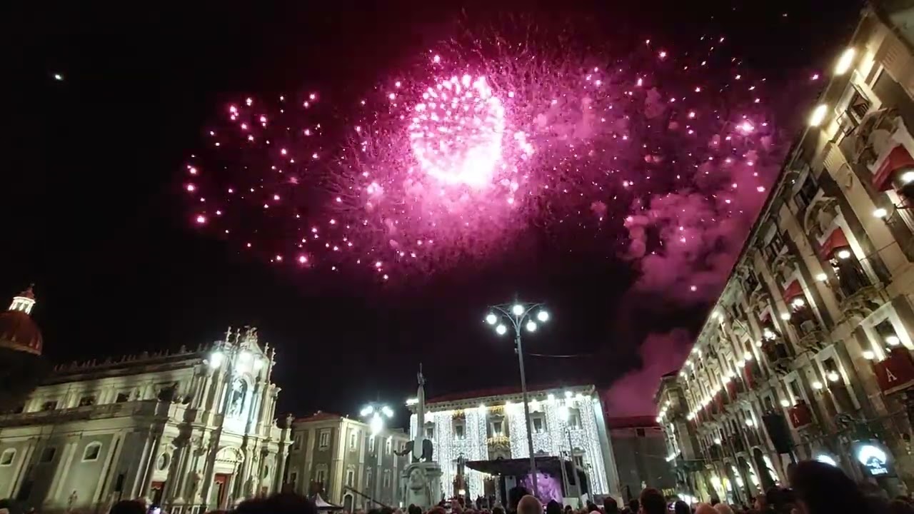Catania celebrates Day 1 of the St Agata festival