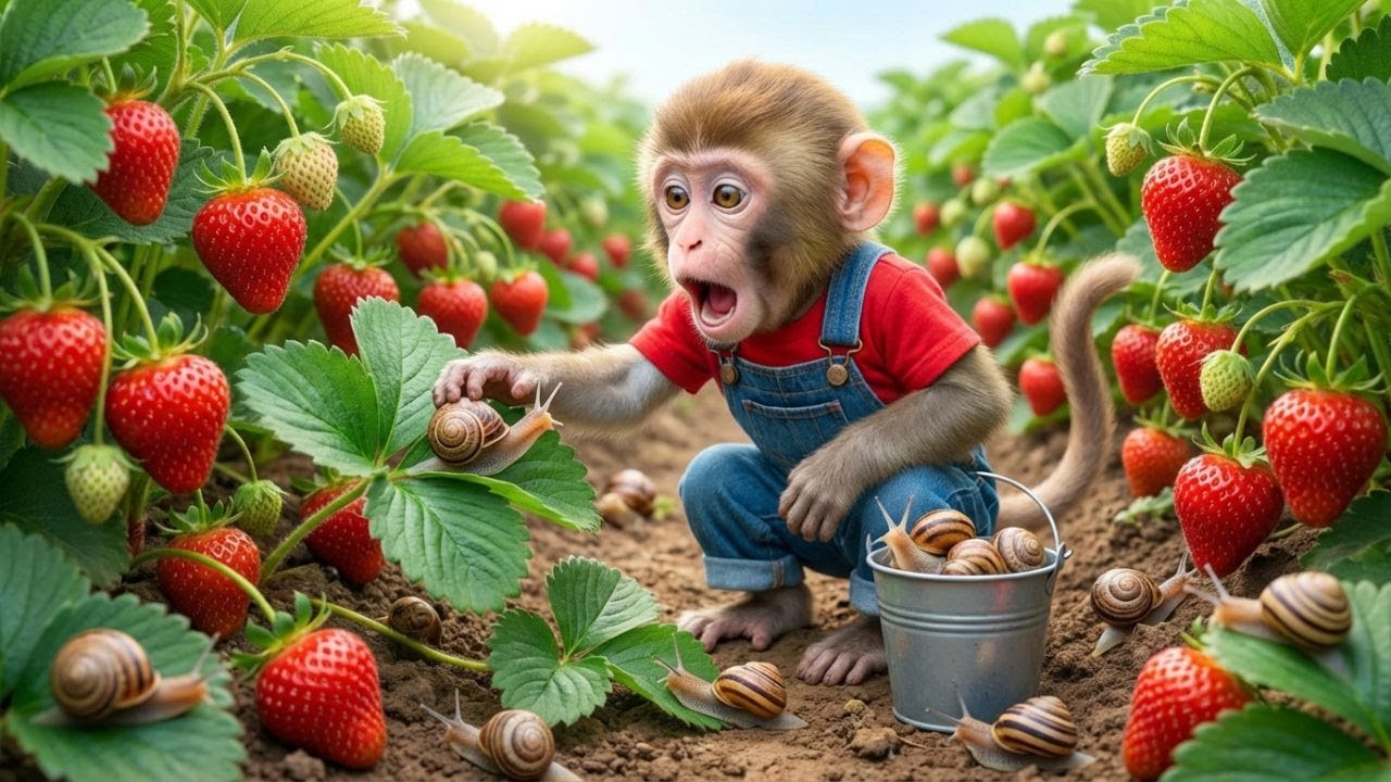 Muspy Farm Turns CHAOTIC During Strawberry Harvest—A Smart Tractor Rescue Saves All!