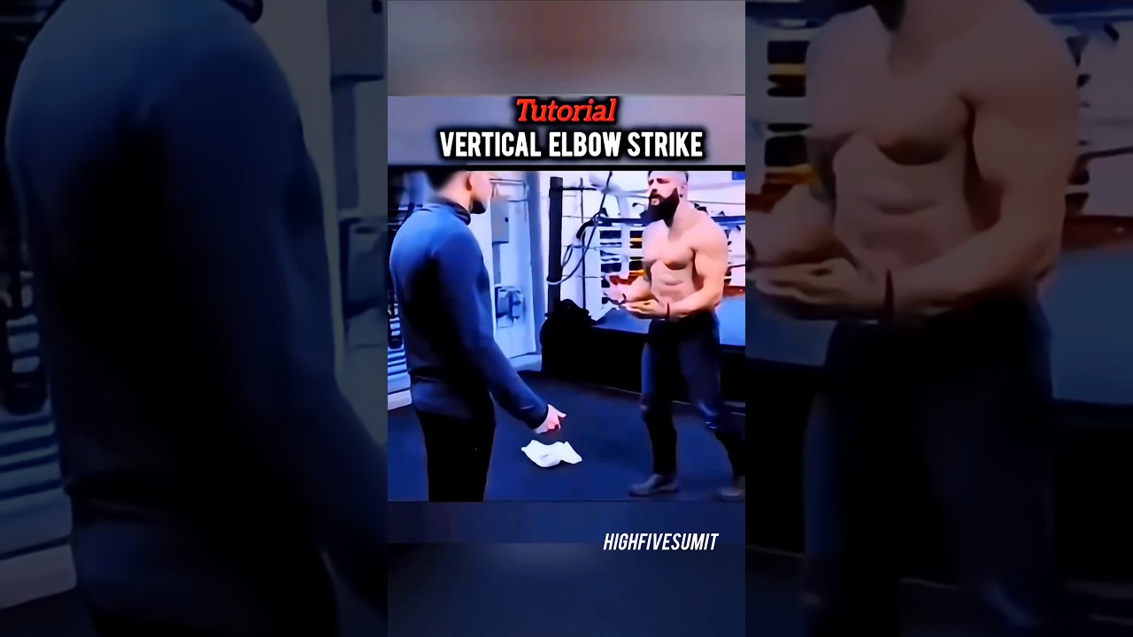 Learn Vertical Elbow Deadly Knockout Muay Thai Move Easily ☯️💥