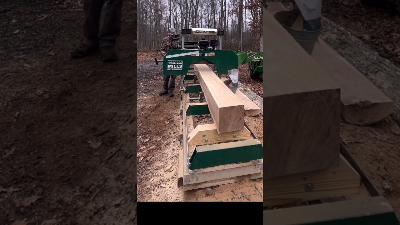 Woodland Mills HM126 Red Oak #shorts #tools #sawmill