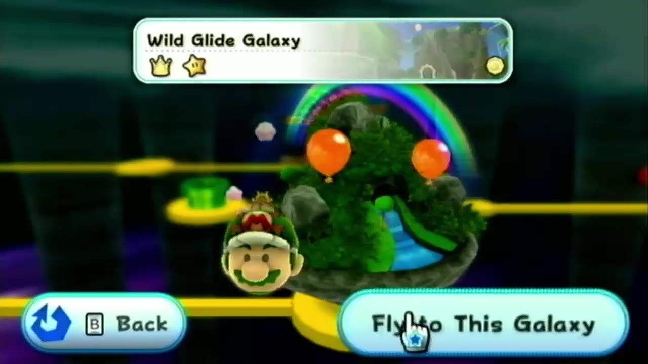 Wild Glide Galaxy [SMG2: Cosmos Collapse]