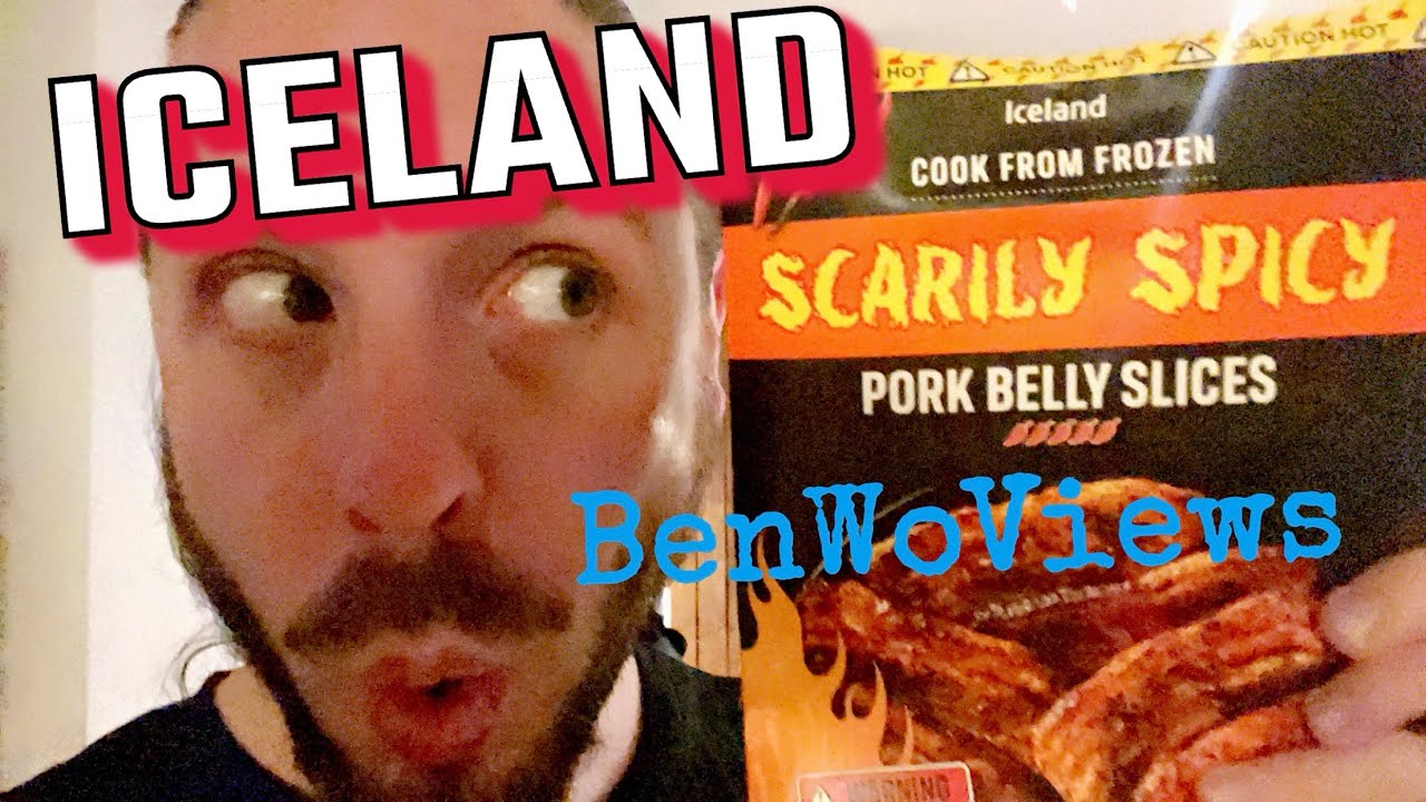 Iceland - Scarily Spicy - Pork Belly Slices 🌶️🔥