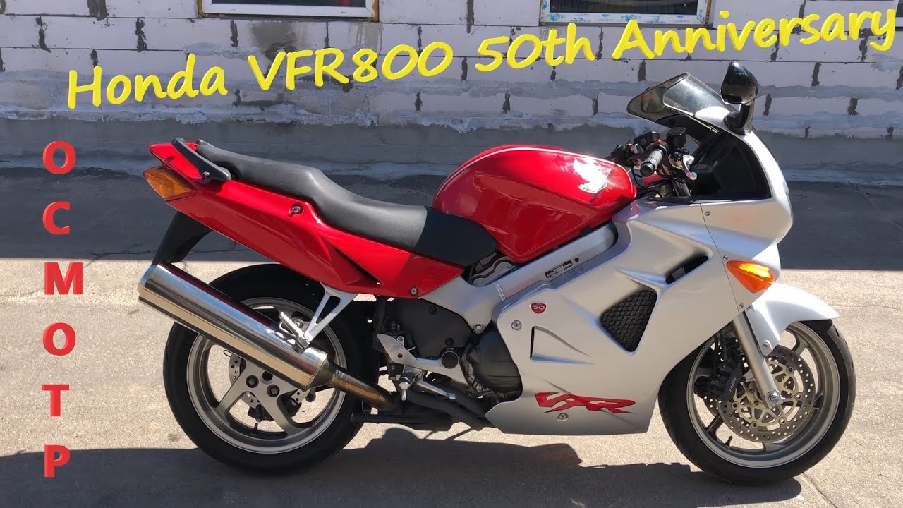 Мотоподбор. Юбилейный Honda VFR800 1999 года 50th Аnniversary. Ексклюзив. Такого вы еще не видели