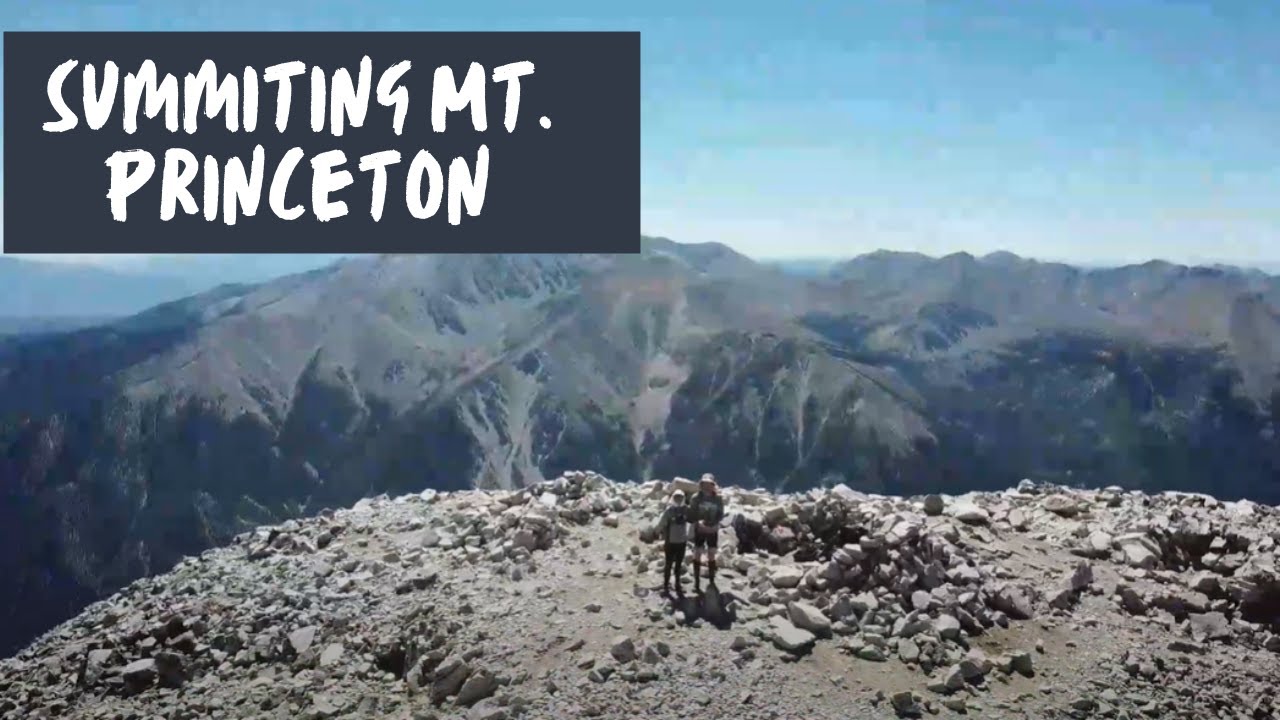Summiting Mt. Princeton near Buena Vista Colorado - Full Length Video