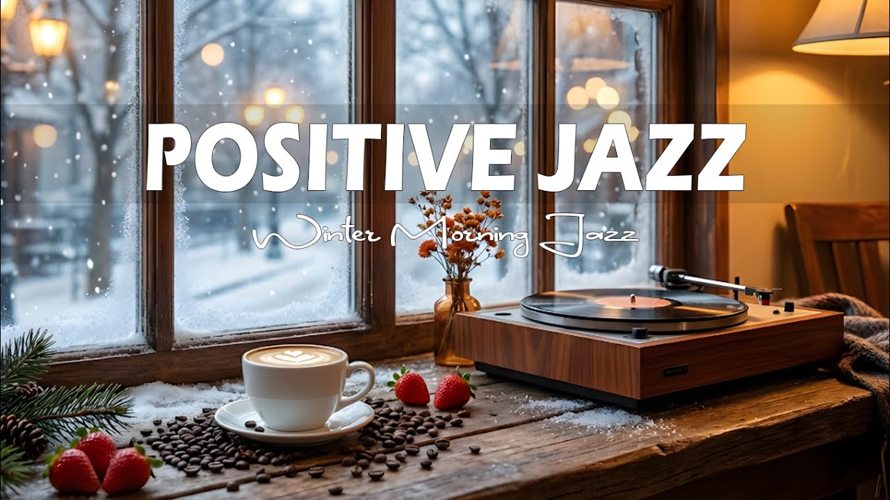 Friday Morning Jazz ☕ January Bossa Nova Instrumental & Relaxing Jazz Cafe Music for Studying