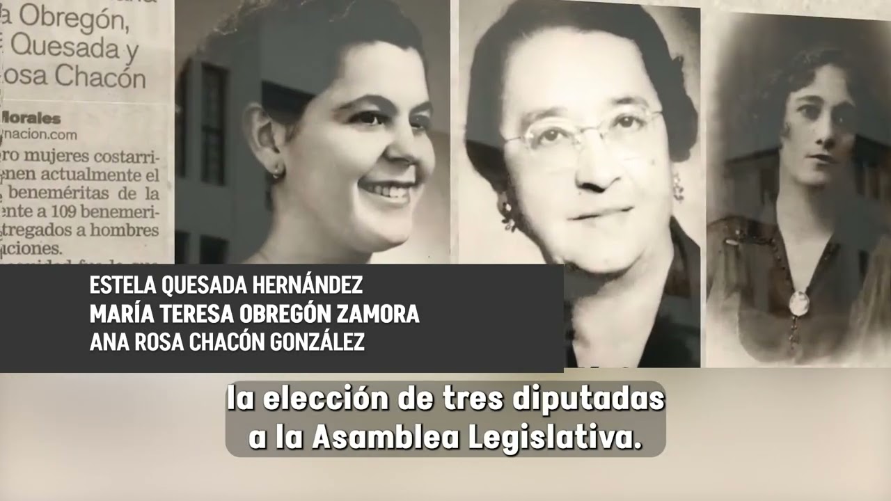 75 aniversario de la incorporación del voto femenino en la Constitución Política.