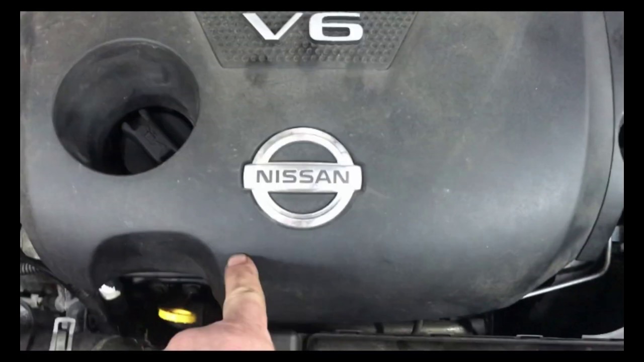 2009 Nissan Maxima Upper intake removal