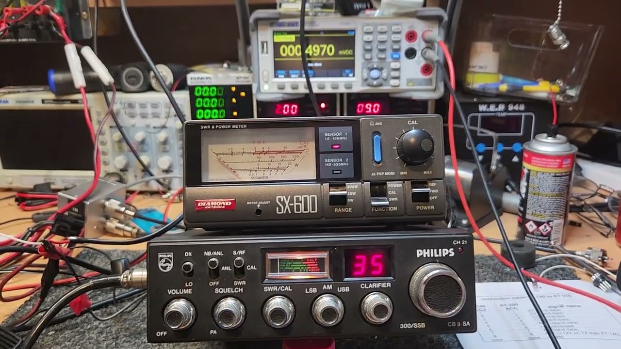 Редкий обзор Phillips SSB300 40 ch CB и Diamond SX600, все продается, предложения приветствуются 😊😊😊