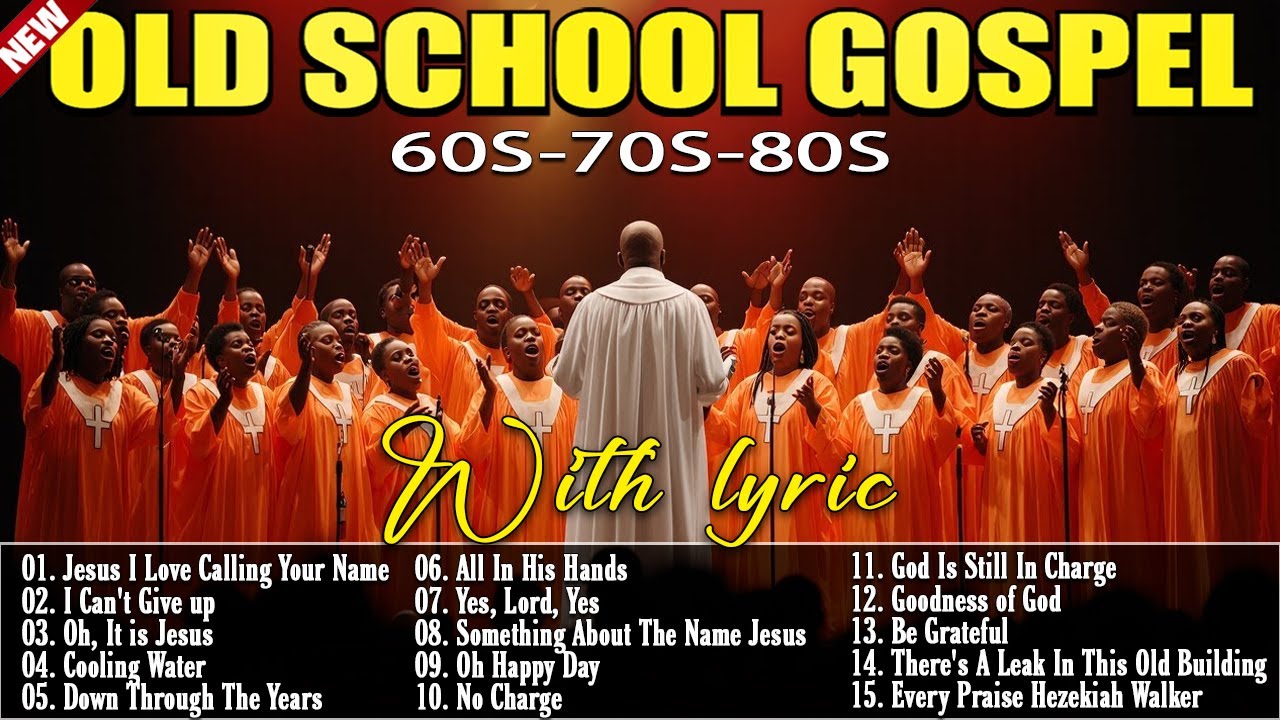 Sunday Vintage Gospel Collection 🙏 Old School Black Praise & Worship Classics from the 60s 70s 80s