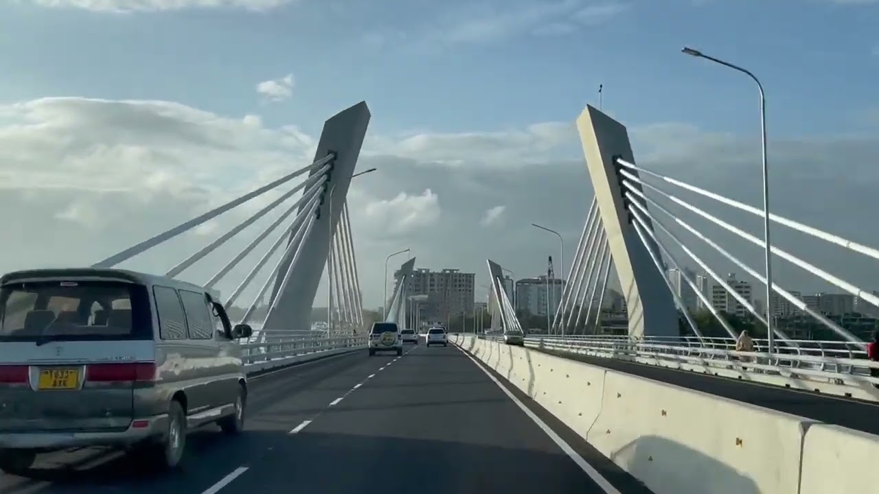 Tanzanite bridge, Dar es salaam Tanzania/ Daraja la Tanzanite. #tanzaniasafari