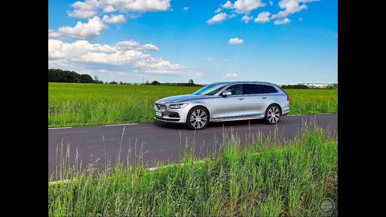 Volvo V90 T8 eAWD Recharge PHEV Ultra Bright Polestar - test PL I Start Engine.pl