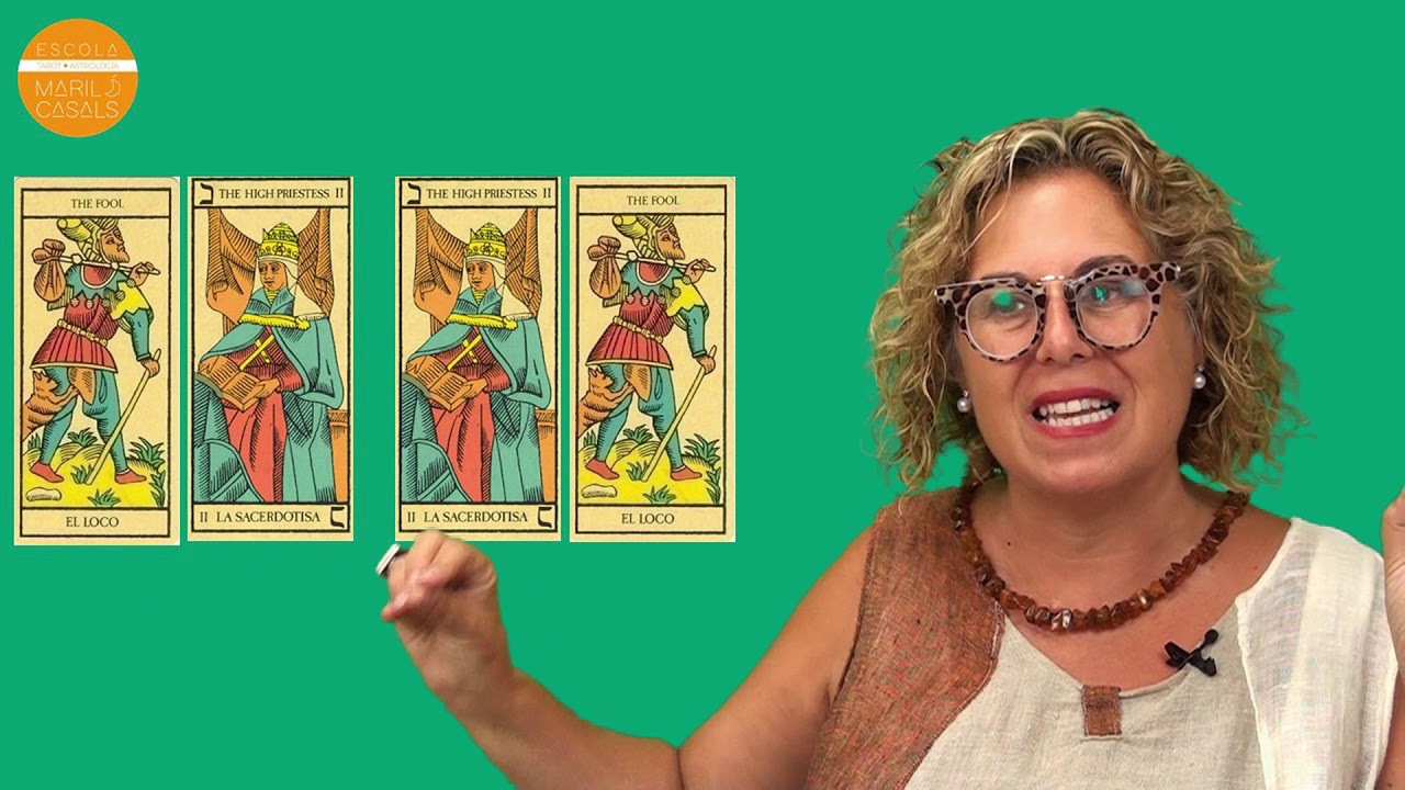 Aprender Tarot es fácil: Loco y Suma Sacerdotisa.
