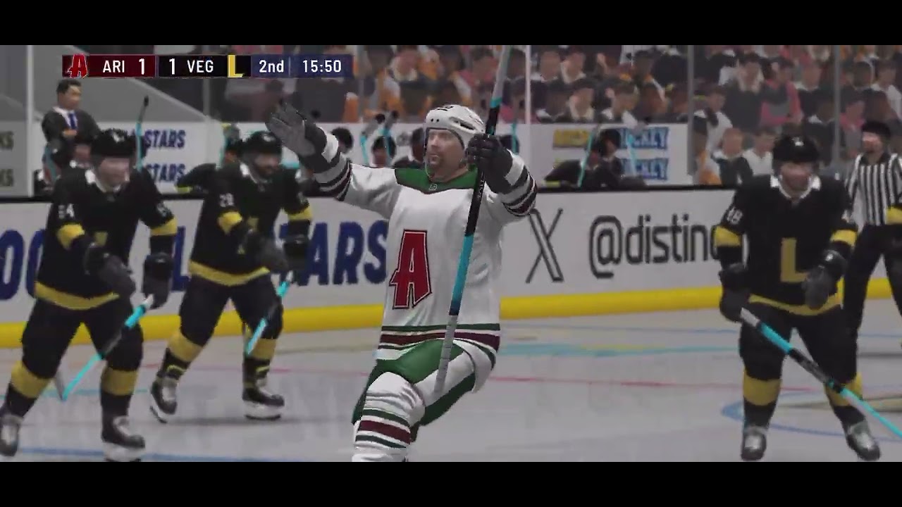 Round 1 game 3 Coyotes vs Golden Knights