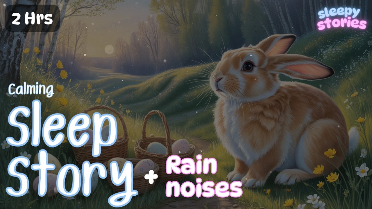 A Cute Sleepy Story  Springtime with the Easter Bunny | Bedtime Story | Cozy Sleep story for adults