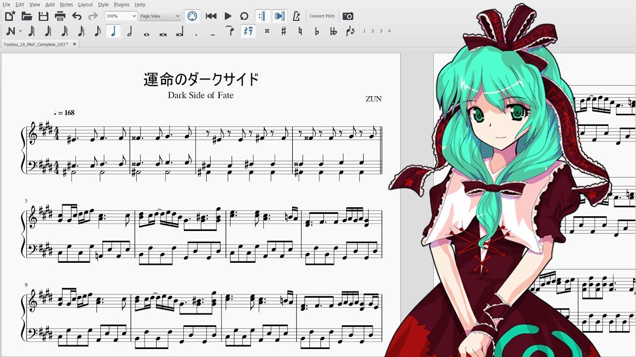 Dark Side of Fate - Hina Kagiyama - Violin Cover