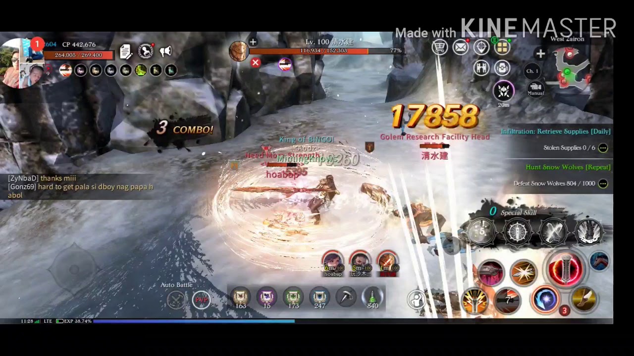 #TALION #pvp #gamevil  warrior test update pvp God mode