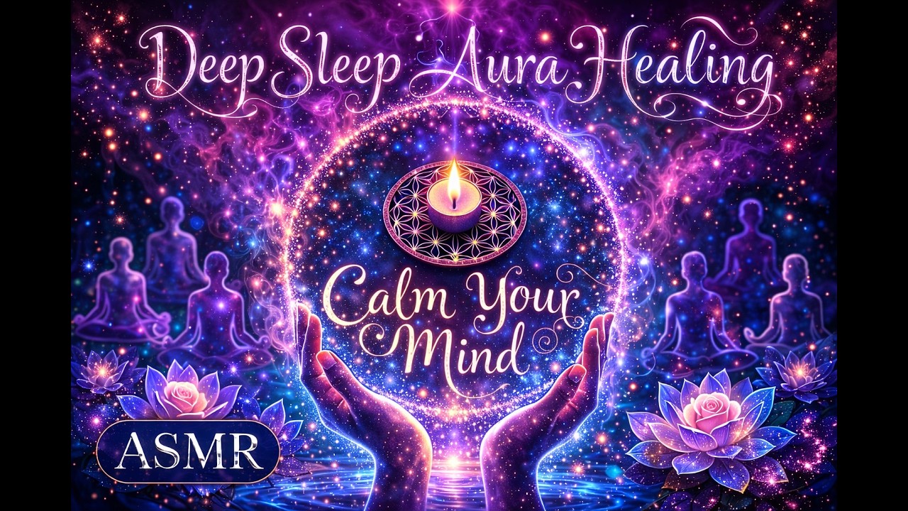 ASMR for Deep Sleep 💤 | Remove Heavy Energy from your Head