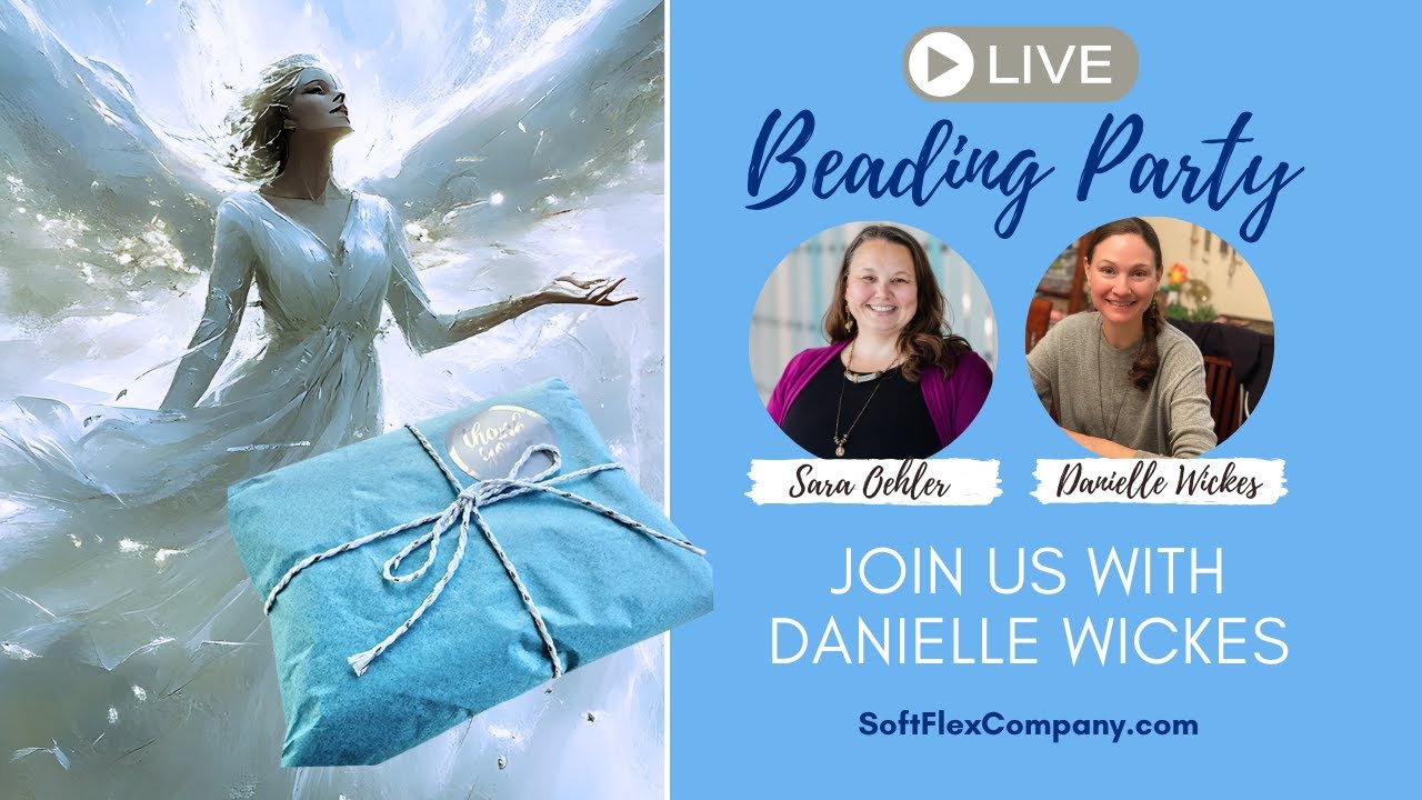 Live Beading Party with Danielle Wickes Jewelry: Guardian Angel Beading Design Kit