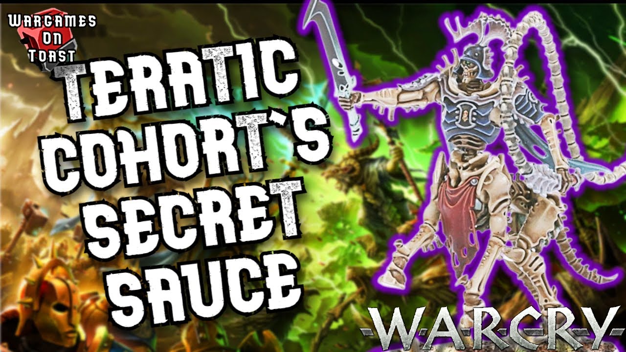 Секретный ингредиент мощи Teratic Cohorts | Warcry Tactics