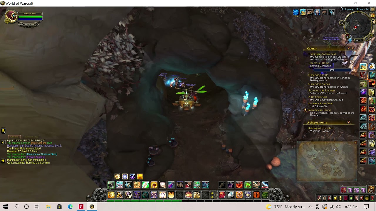 The Primus gives a MOUNT, Elysian Aquilon