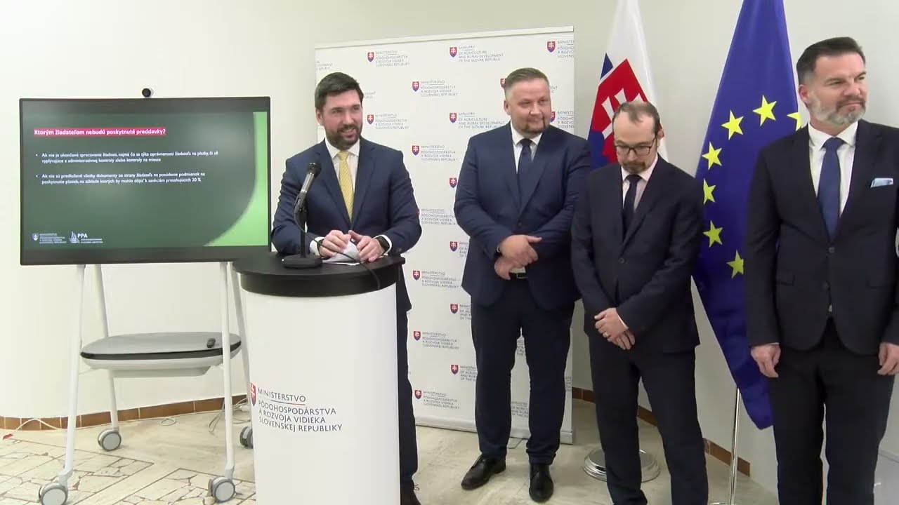 R. Takáč: PPA vyplatí poľnohospodárom do 28. 11. preddavky vo výške 300 mil. eur