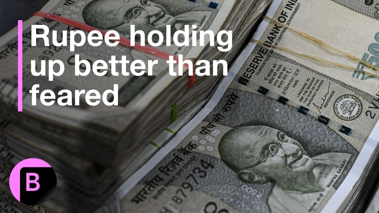India's Rupee Is Holding Up Better Than Feared, Says Former RBI Chief Rajan