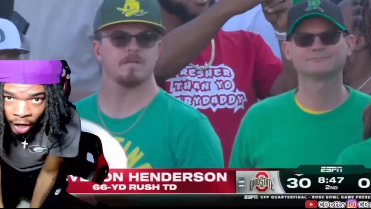 WENT OUT THE WORST WAY 😱 Ohio State vs Oregon Full Highlights reaction