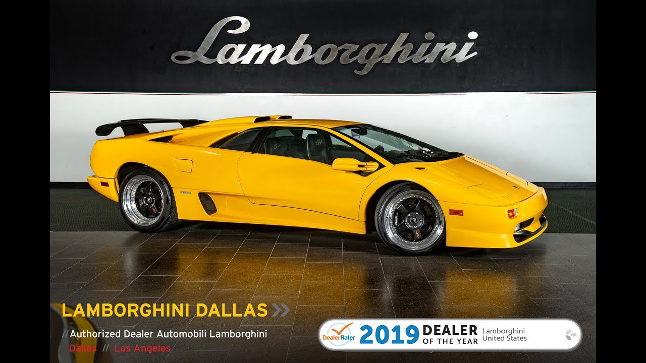 1998 Lamborghini Diablo SV Giallo LC587