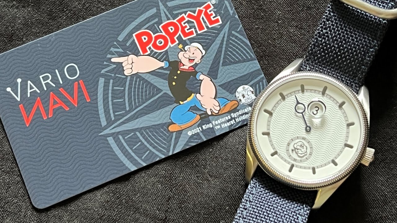 VARIO NAVI x POPEYE Nautical Jump Hour - Unboxing