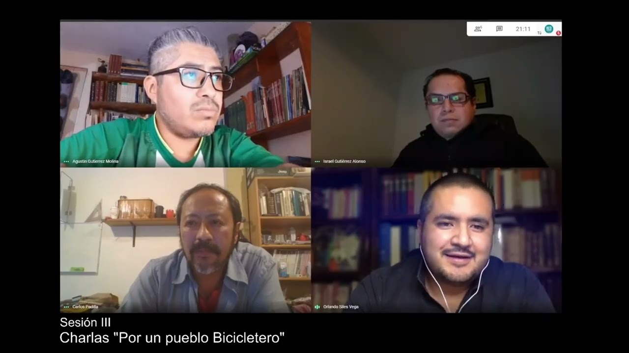 Charlas por un pueblo bicicletero #3 - Israel Gutiérrez y Orlando Siles